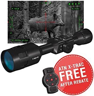 theOpticGuru ATN X-Sight-4k Pro Smart Day/Night Scope w/Full HD Video rec, Smooth Zoom, Bluetooth and Wi-Fi (Streaming, Gallery & Controls)