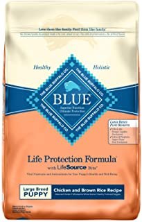 Blue Buffalo Life Protection Formula Large Breed Puppy Dog Food – Natural Dry Dog Food for Puppies – Chicken and Brown Rice – 30 lb. Bag