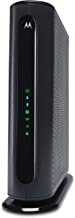 MOTOROLA MG7550 16x4 Cable Modem Plus AC1900 Dual Band WiFi Gigabit Router with Power Boost and DFS, 686 Mbps Maximum DOCSIS 3.0 - Approved by Comcast Xfinity, Cox, Charter Spectrum, More (Black)