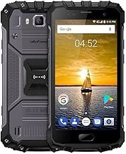 Ulefone ARMOR 2 Rugged Tough 4G Smartphone 5.0 inches Android 7.0 IP68 Waterproof Shockproof Dustproof 6GB RAM 64GB ROM 16MP & 13MP Cameras NFC OTG Cell Phone (Black)