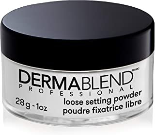 Dermablend Setting Powder, Loose Powder for Finishing and Setting Makeup, Mattifying Finish and Shine Control