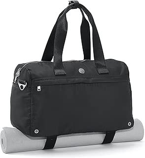 Live Well 360 Core 2.0 Fitness Bag (Onyx Black) - Stylish & Premium Sports Duffel Bag for Gym, Yoga, Work, Daily Commute, Travel & Weekend Getaway - Bag with Dirty Clothes & Laptop Compartment