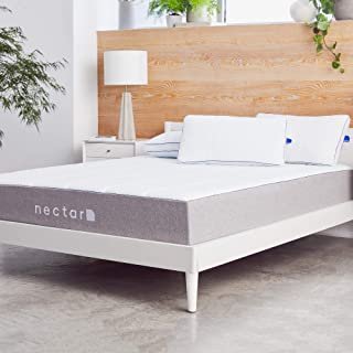 Nectar Queen Mattress + 2 Pillows Included - Gel Memory Foam - CertiPUR-US Certified Foams - 180 Night Home Trial - Forever Warranty